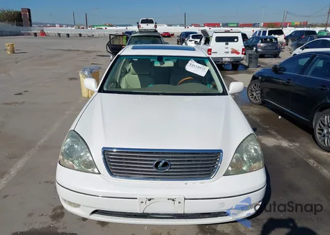 2002 Lexus Ls 430 z USA, uszkodzony, nr VIN JTHBN30F520053035